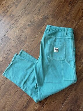 Stussy Teal Cargo Pants